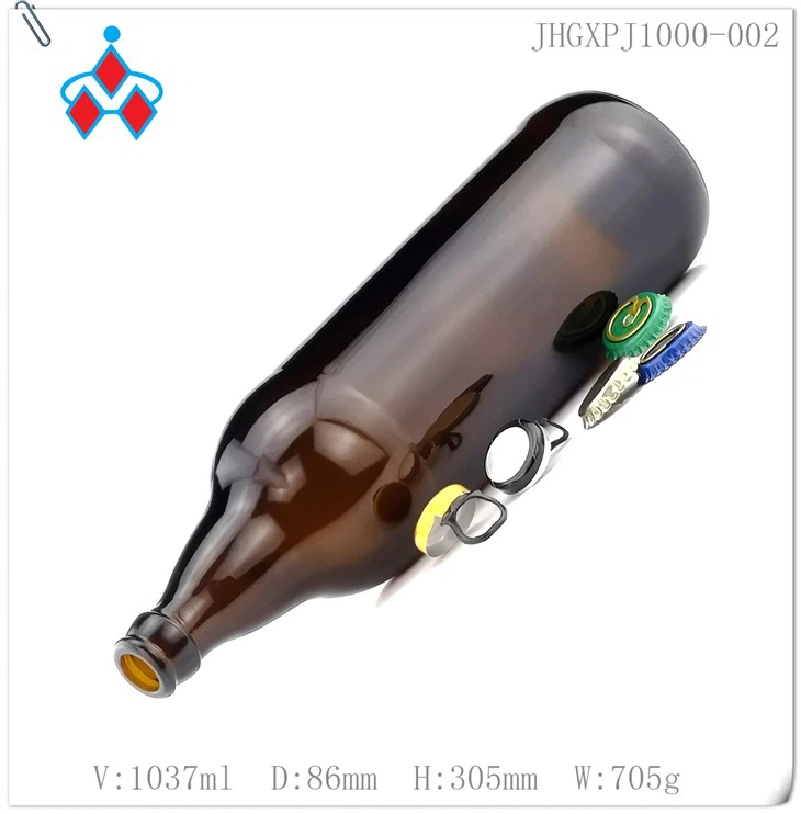 Brown Glass Beer Bottle 1000ml quotation